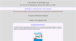 Desktop Screenshot of diodati.org